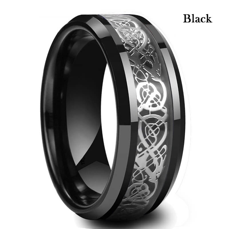 Bague Dragon Black pour Hommes CALIELWOMAN™